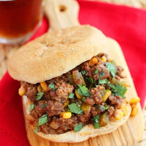 Spicy Tex-Mex Sloppy Joes
