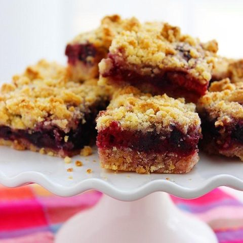 Mixed Berry Crumble Bars