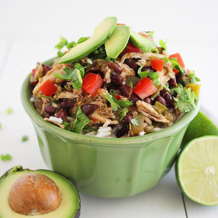Slow Cooker Salsa Verde Chicken