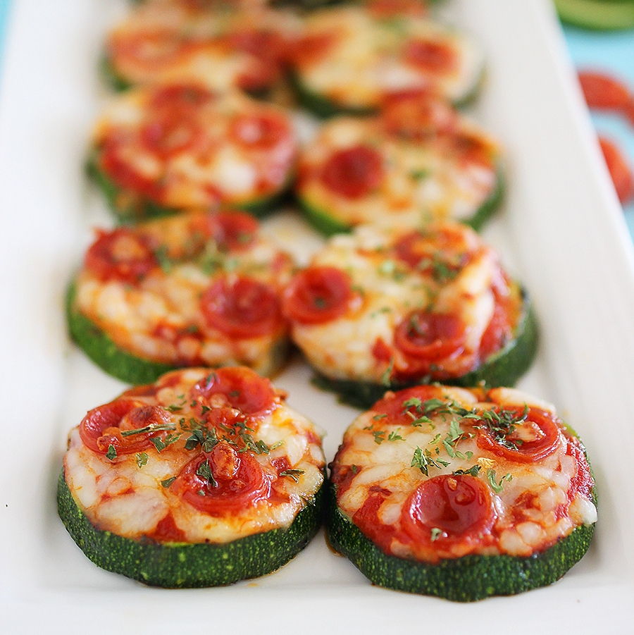 Zucchini Pizza Bites