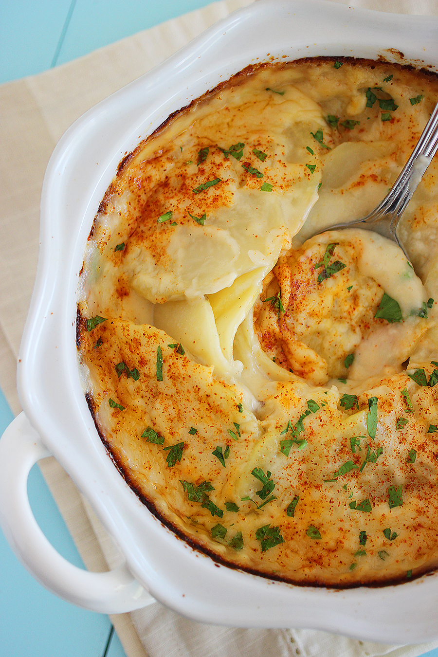 Cheesy Scalloped Potato Gratin