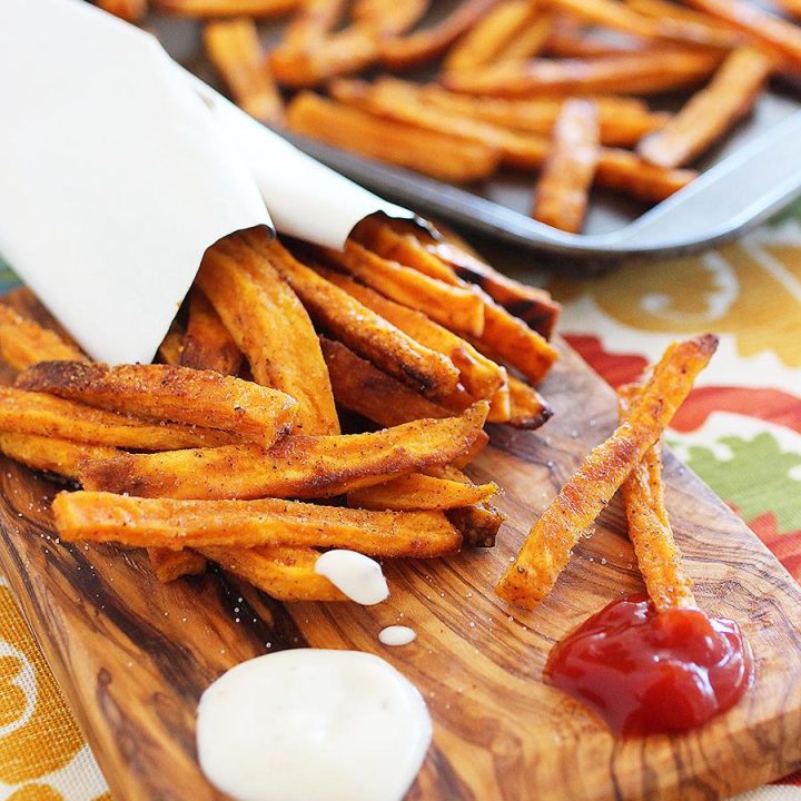 Crispy Baked Sweet Potato Fries