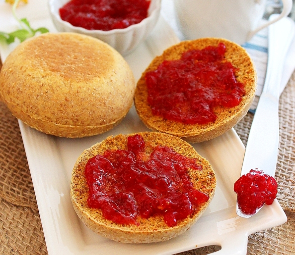 Whole Wheat English Muffins