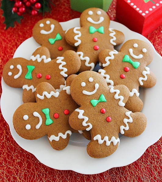 Spiced Gingerbread Man Cookies