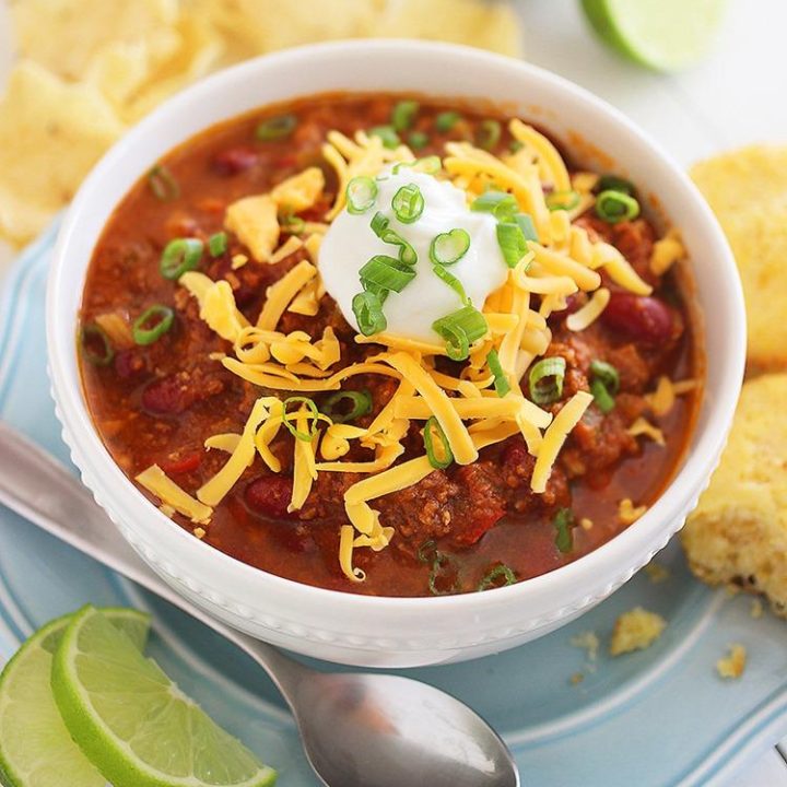 Slow Cooker Turkey Chili