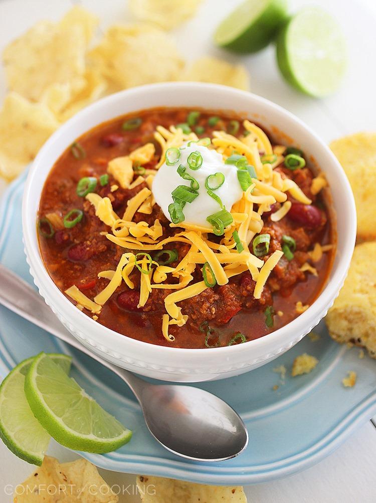 Slow Cooker Turkey Chili