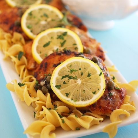 Skinny Lemon Chicken Piccata