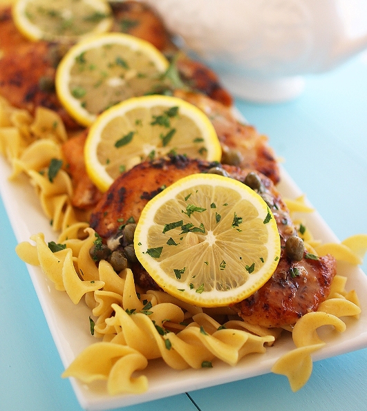 Skinny Lemon Chicken Piccata