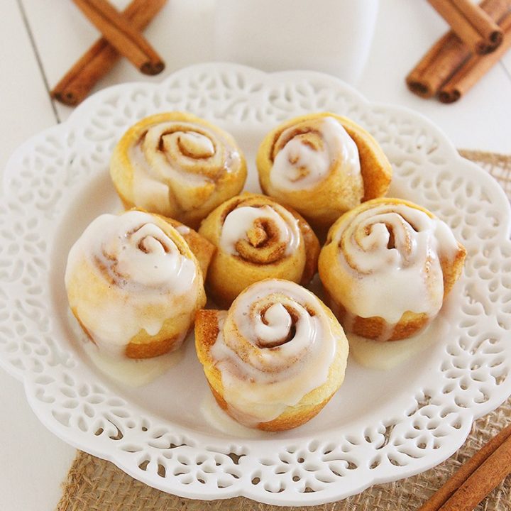 Quick & Easy Mini Cinnamon Rolls
