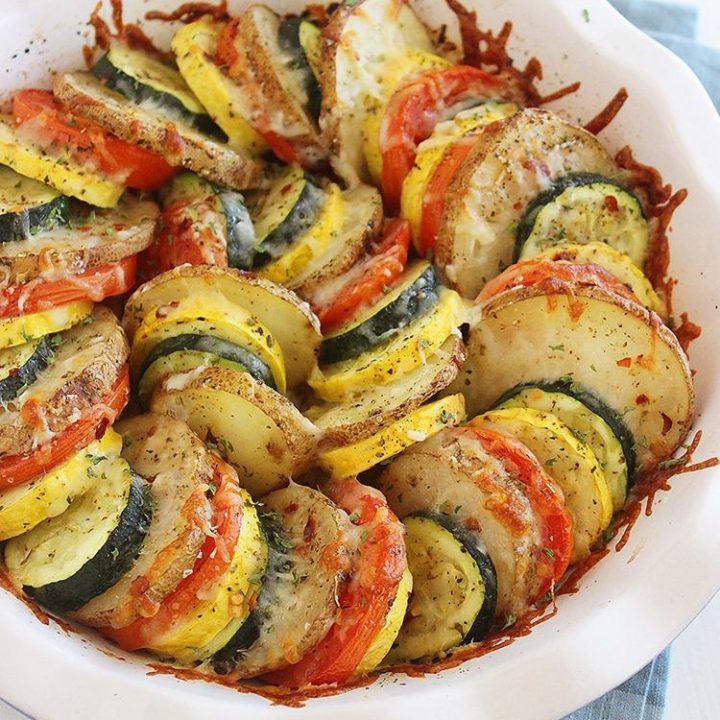 Parmesan Vegetable Tian