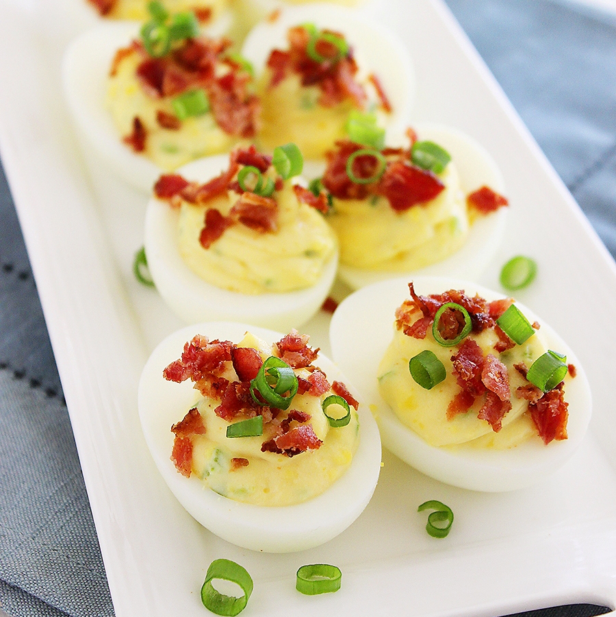 Bacon-Jalapeno Deviled Eggs