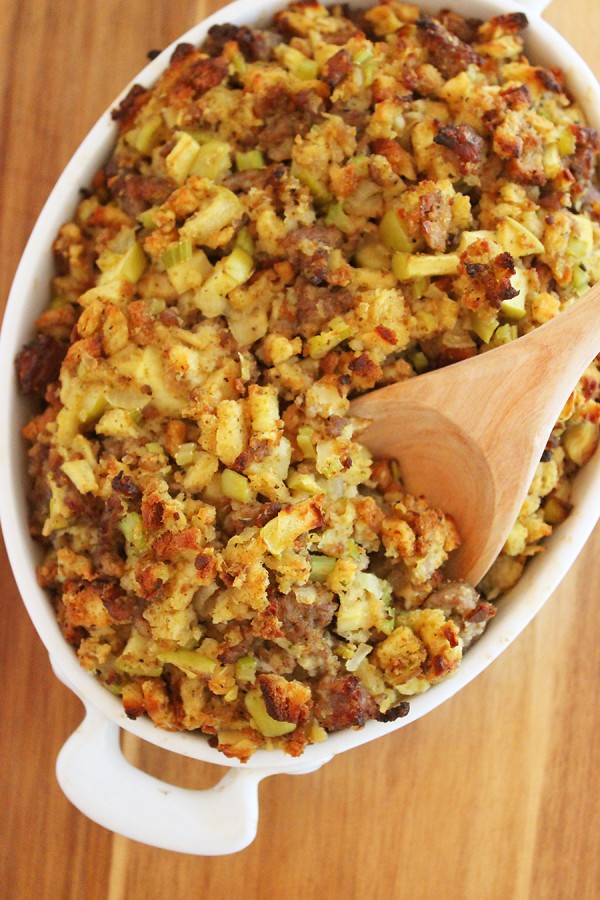 Best Ever Sausage, Sage and Apple Stuffing – The Comfort of Cooking