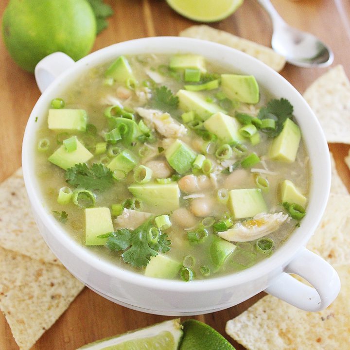 Easy Salsa Verde White Chicken Chili
