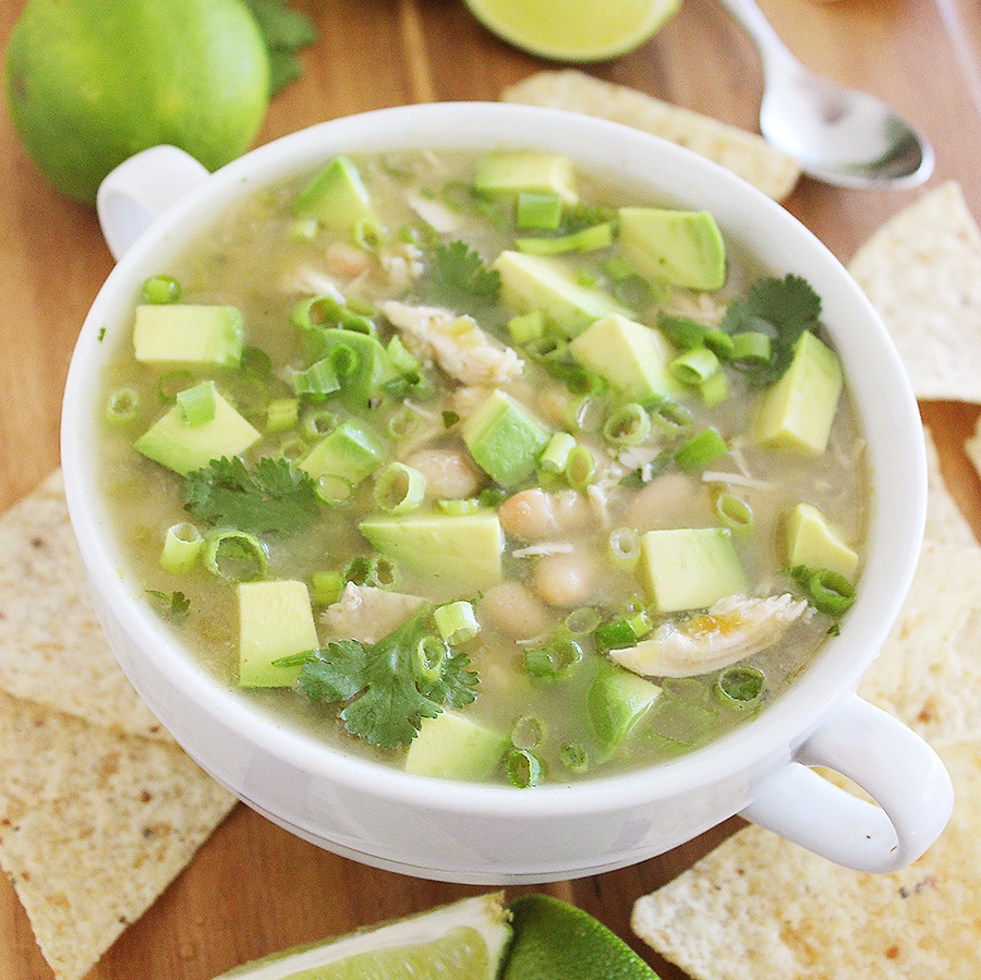 Easy Salsa Verde White Chicken Chili