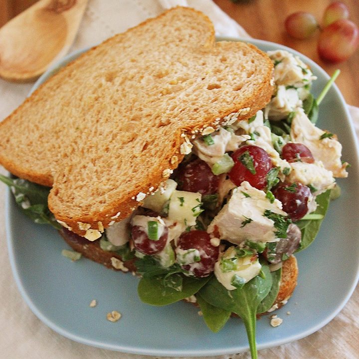 Chopped Turkey or Chicken Salad Sandwiches