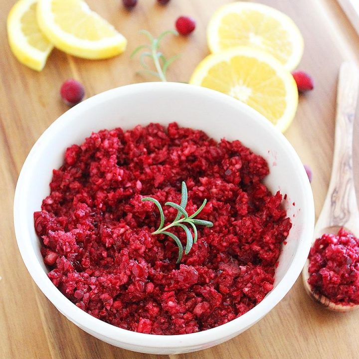 Quick & Easy Cranberry Orange Relish