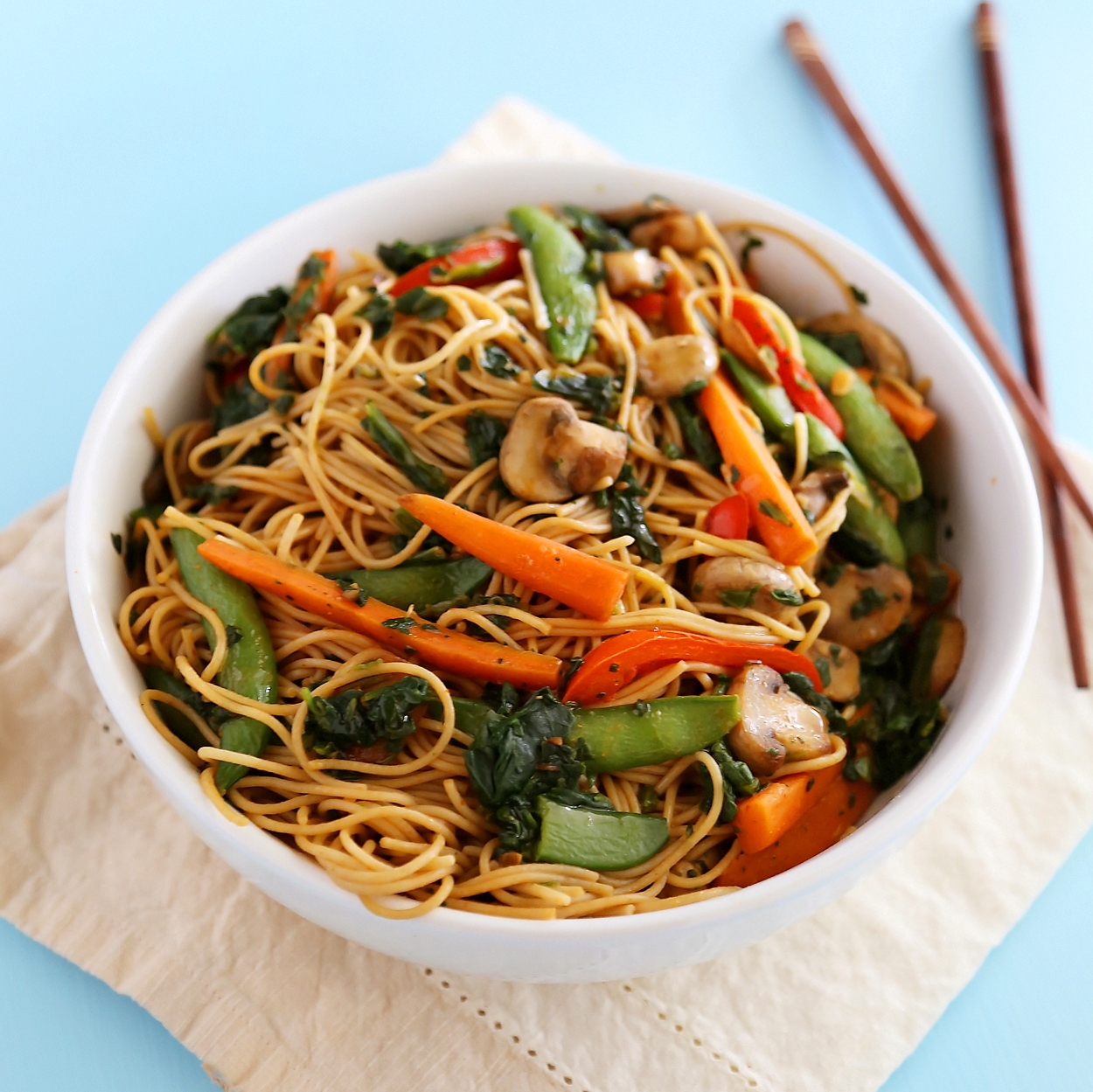 Easy Vegetable Lo Mein