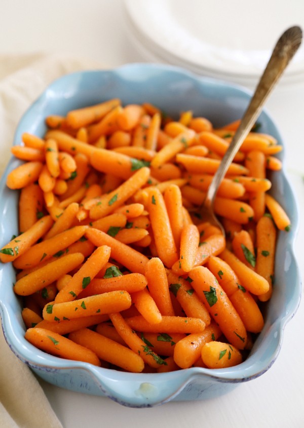 HoneyGlazed Baby Carrots The Comfort of Cooking