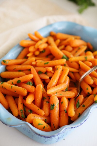 Honey-Glazed Baby Carrots – The Comfort of Cooking