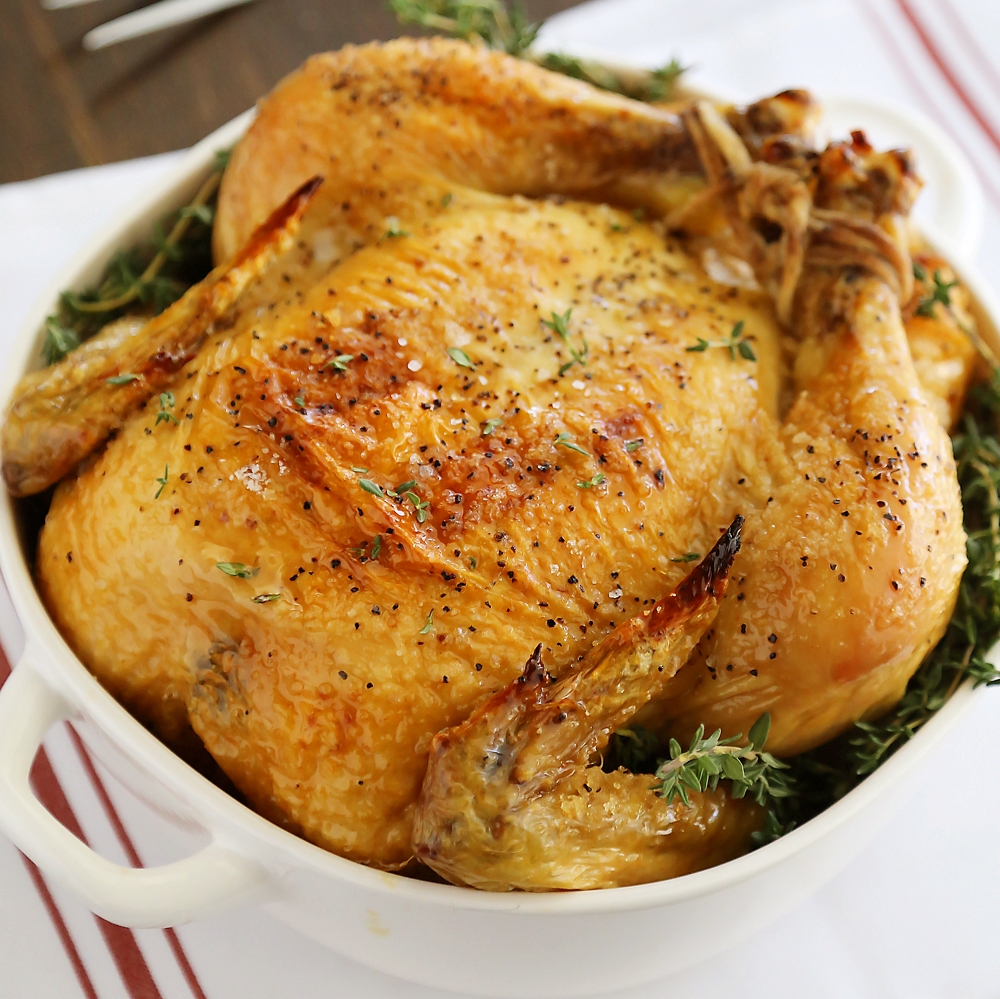 Thomas Keller's [3-Ingredient] Roasted Chicken