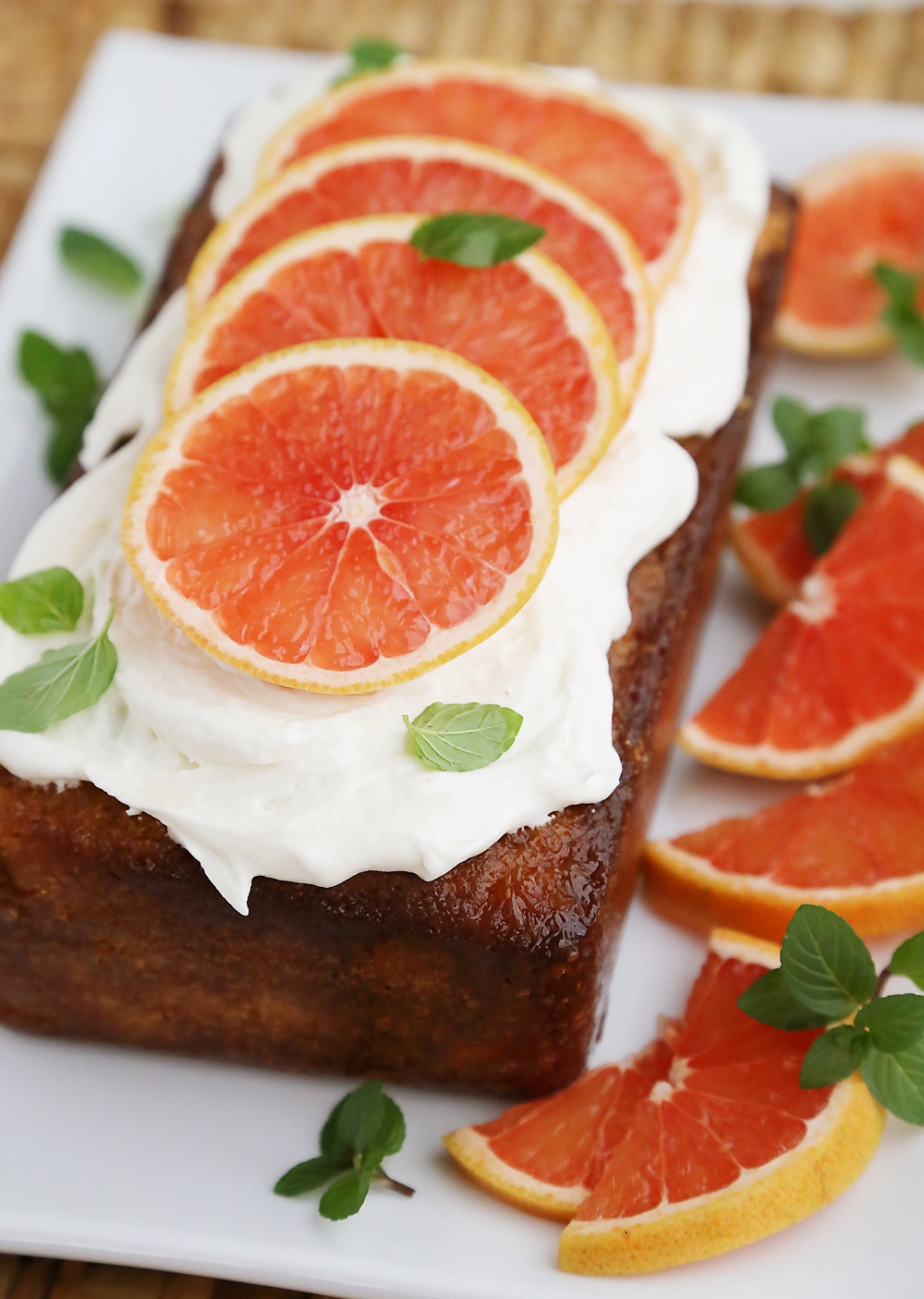 Super Moist Grapefruit Cake