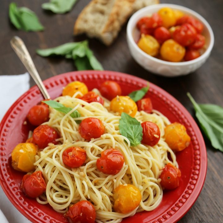 Garlic Roasted Cherry Tomatoes