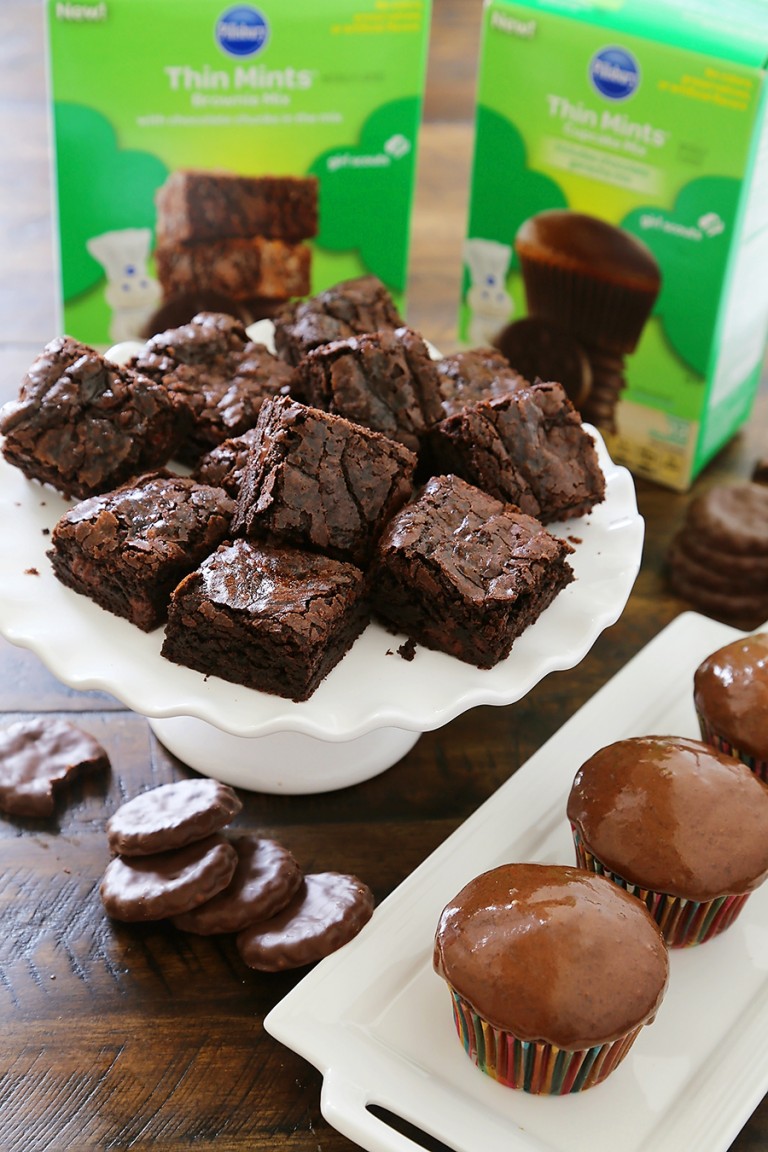 Pillsbury Thin Mints / Cupcakes and Brownies Review The Comfort of