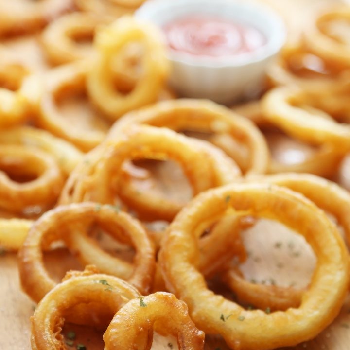 Foolproof Crispy Onion Rings