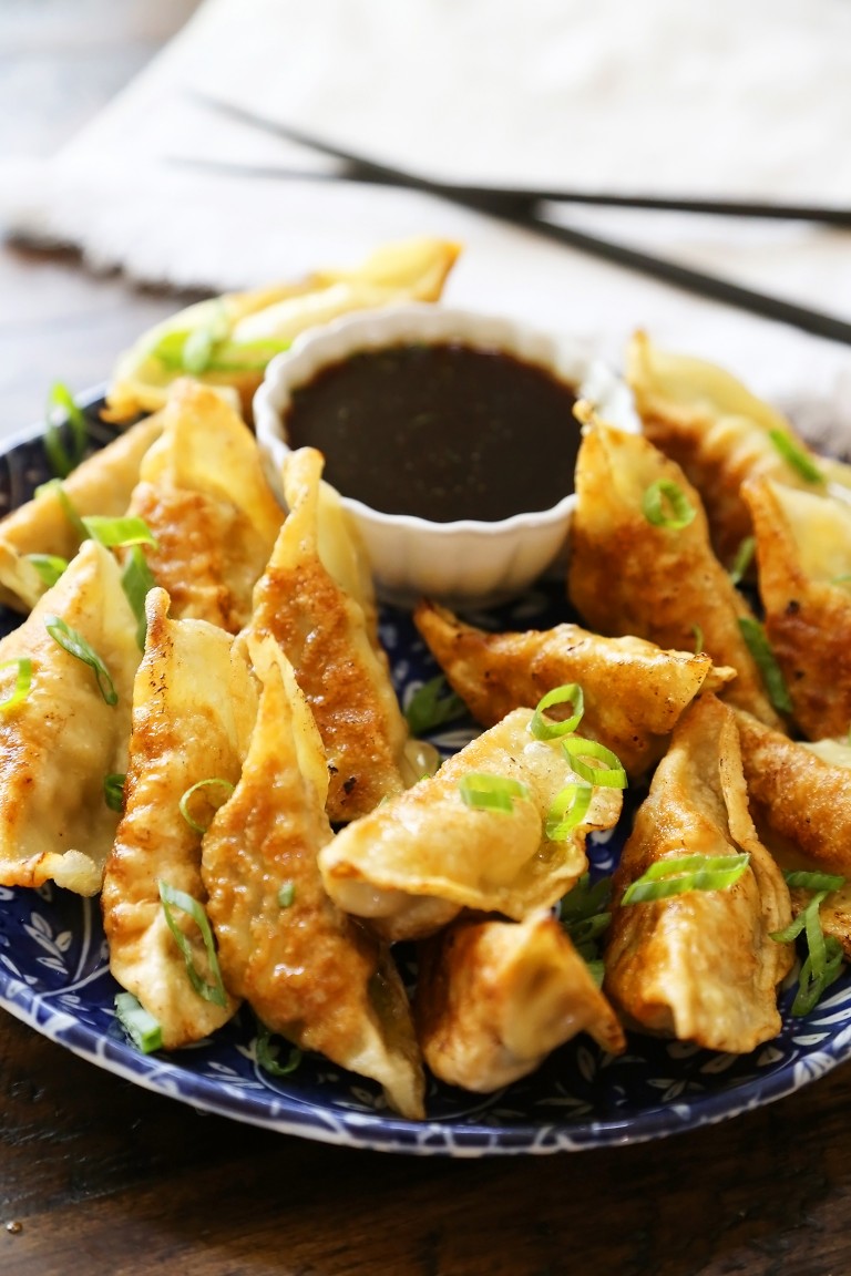Easy Asian Dumplings with SoyGinger Dipping Sauce The Comfort of Cooking