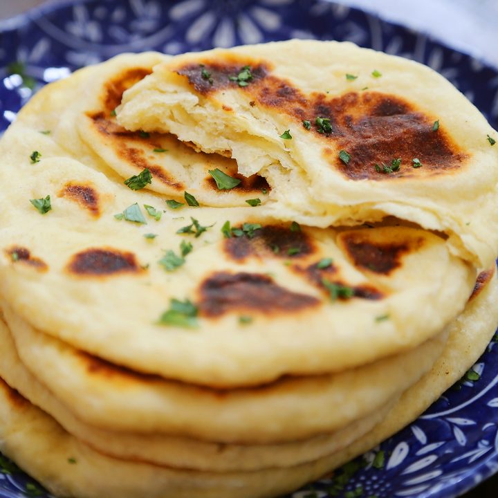 Homemade Naan (Soft Flatbread)