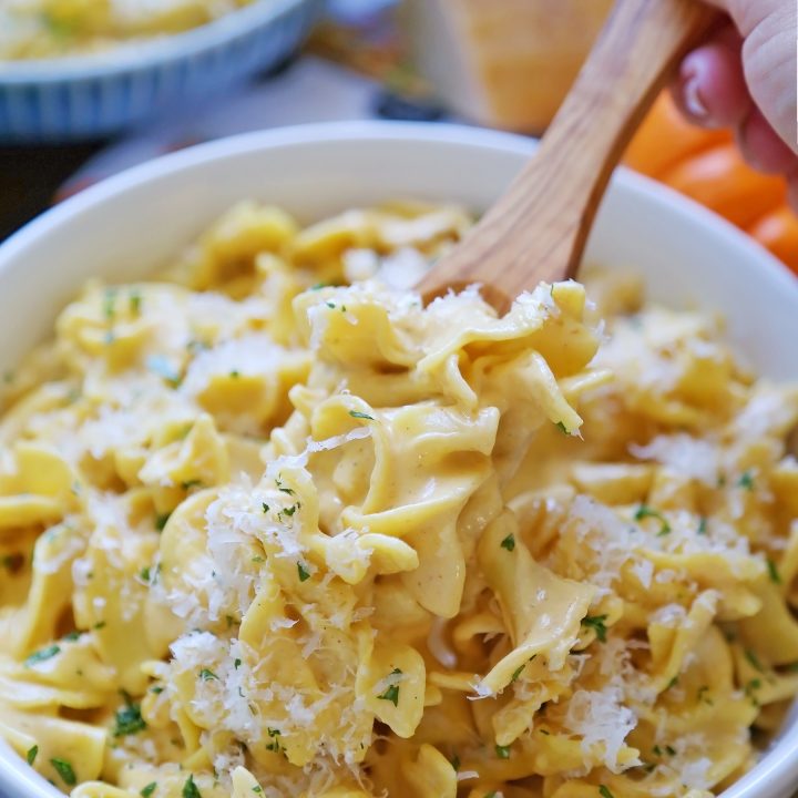 Creamy Pumpkin Alfredo