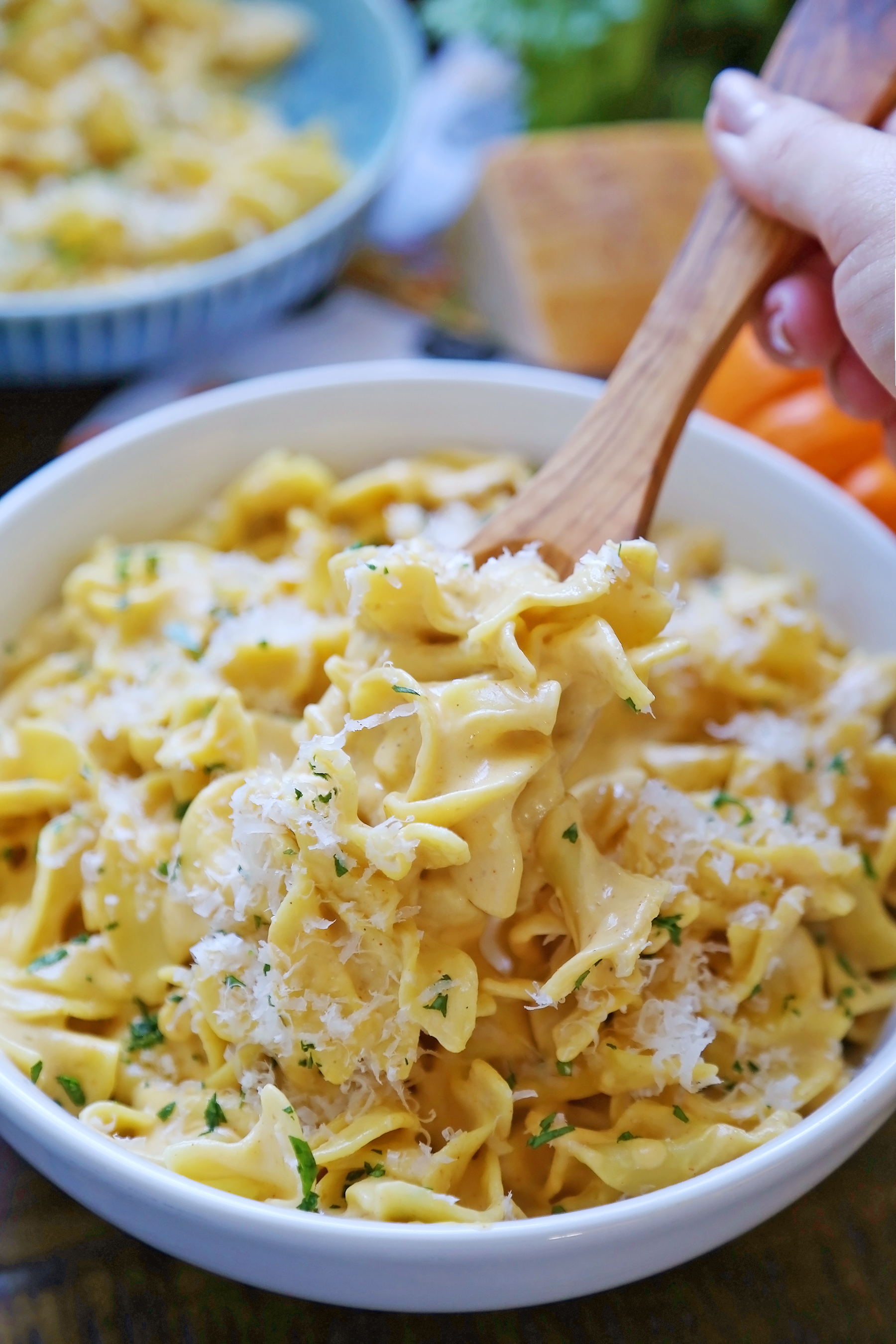 Creamy Pumpkin Alfredo