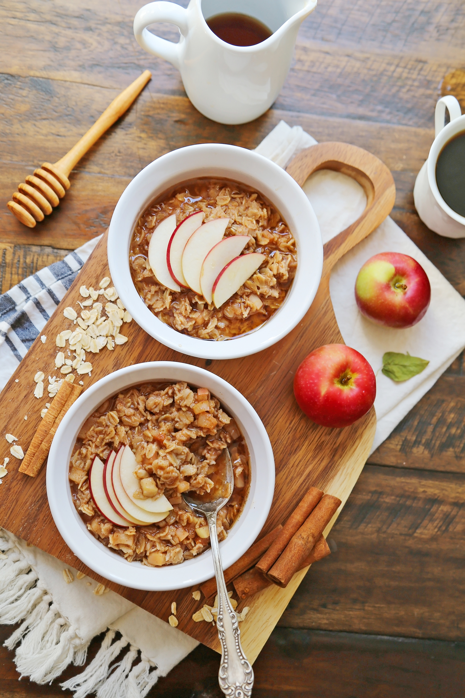 Apple Cinnamon Stovetop Oatmeal