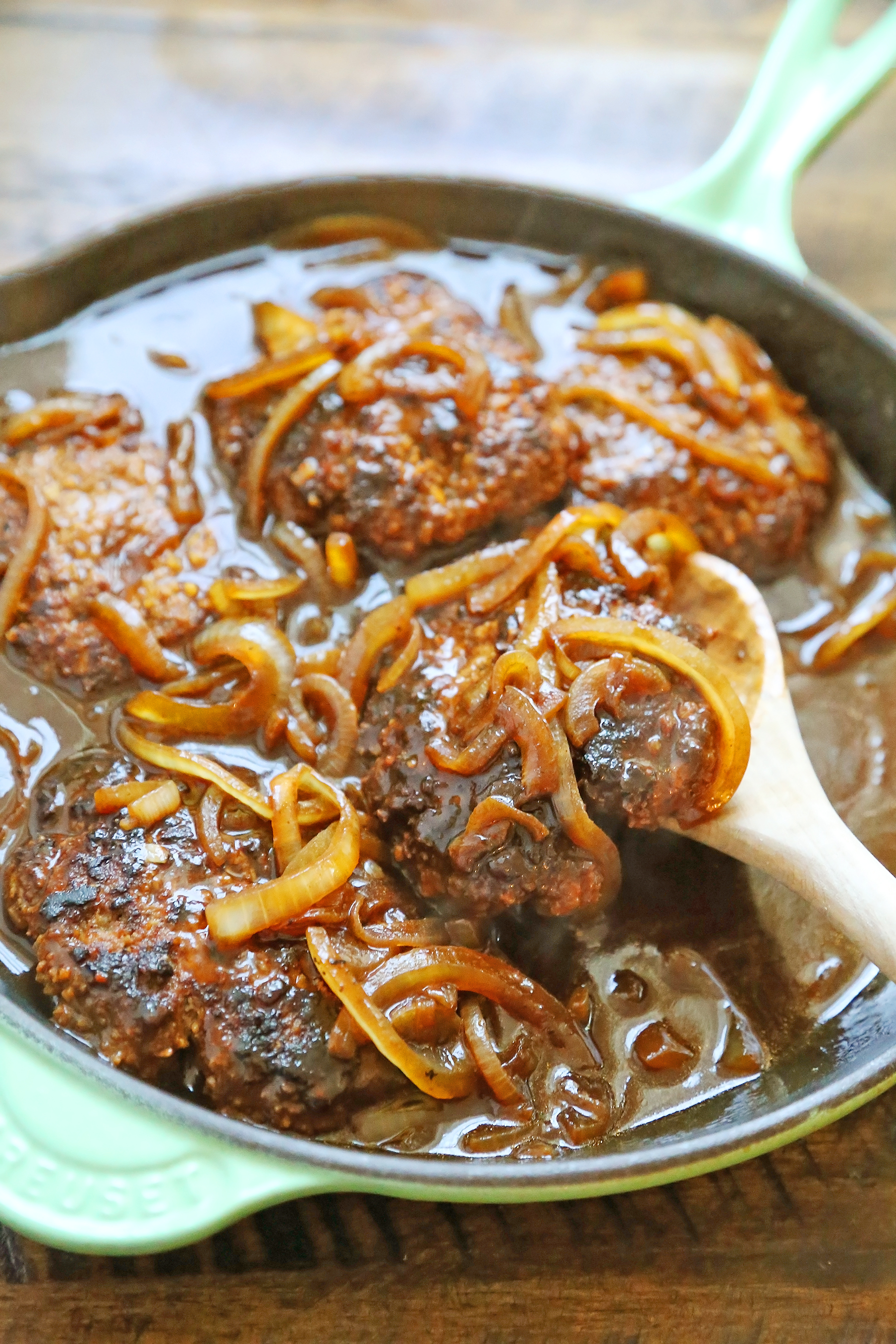 Skillet Salisbury Steaks