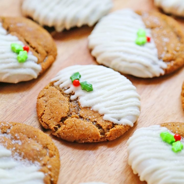 Soft Ginger Molasses Cookies