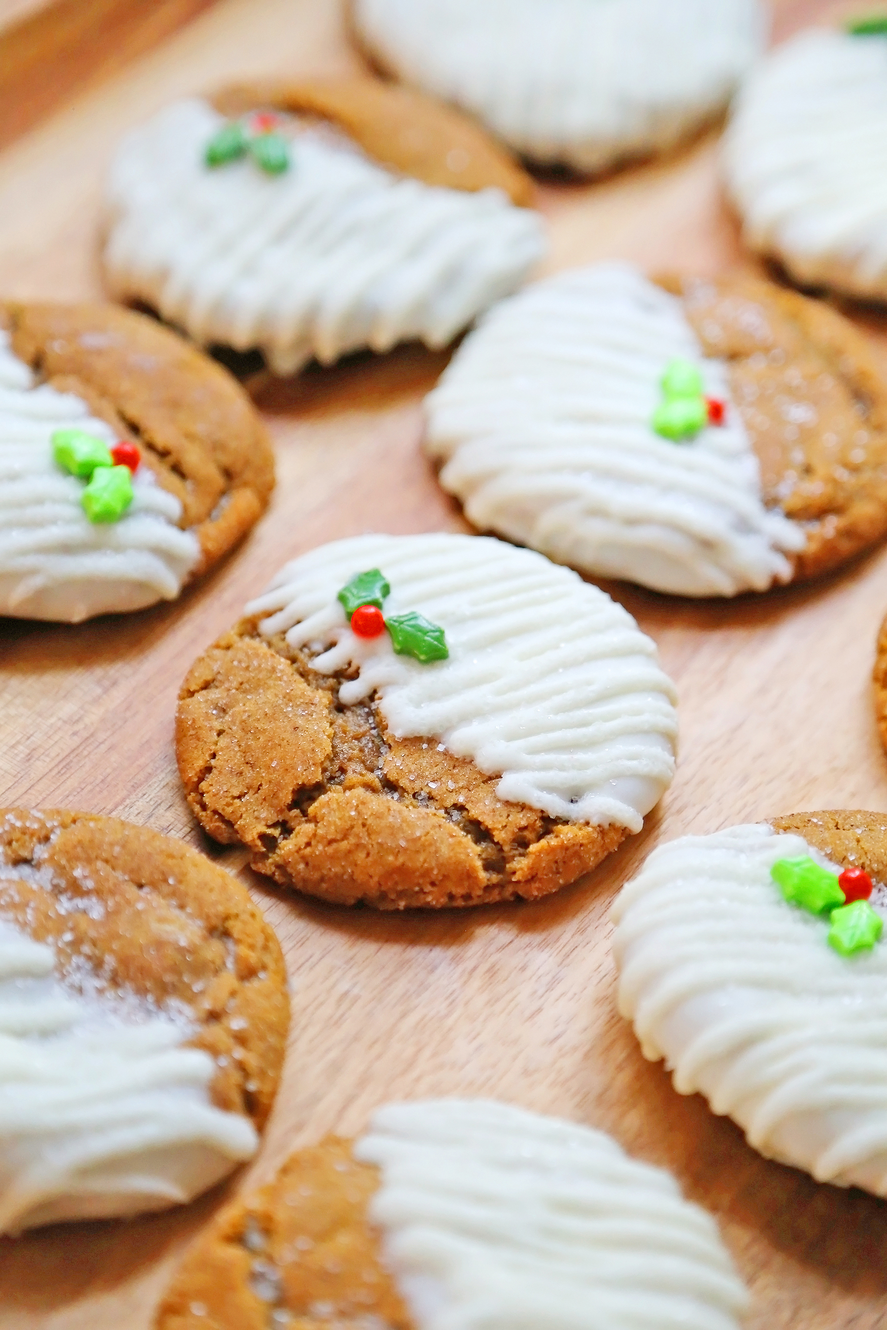 Soft Ginger Molasses Cookies