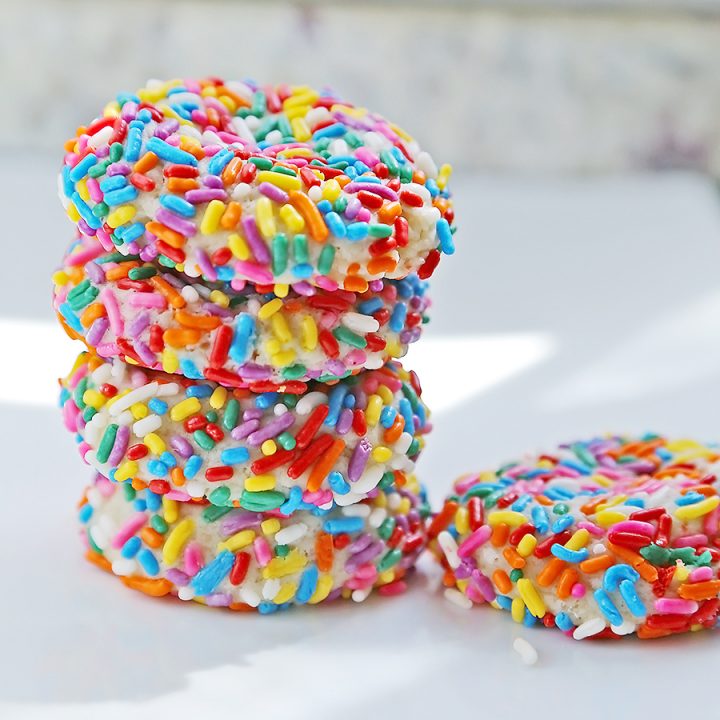Rainbow Sprinkle Cookies