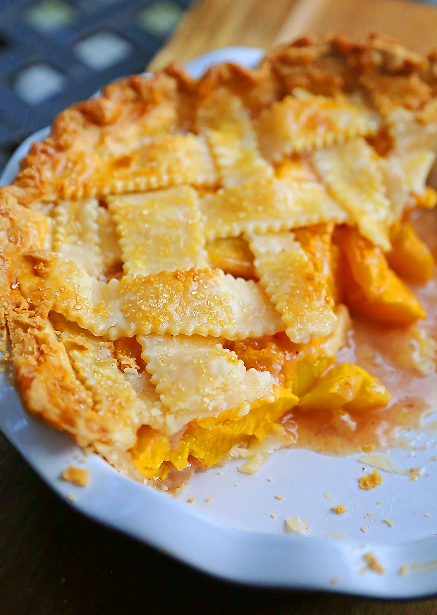 World's Best Peach Pie