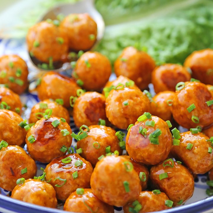 Firecracker Chicken Meatballs