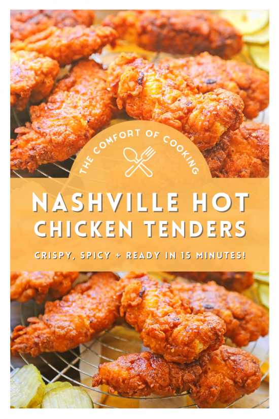 Nashville Hot Chicken Tenders The Comfort of Cooking
