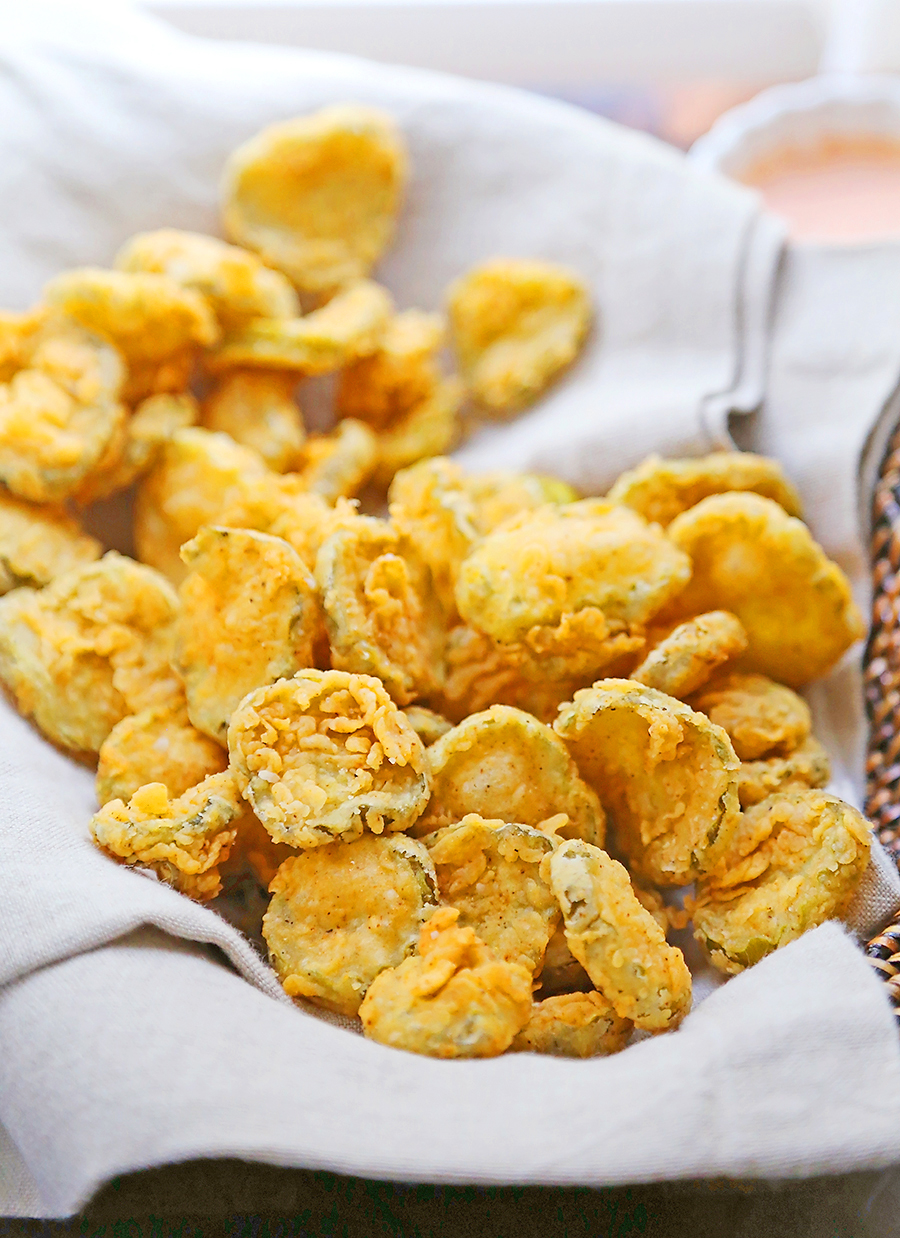 Buttermilk Fried Pickles + Red Hot Ranch