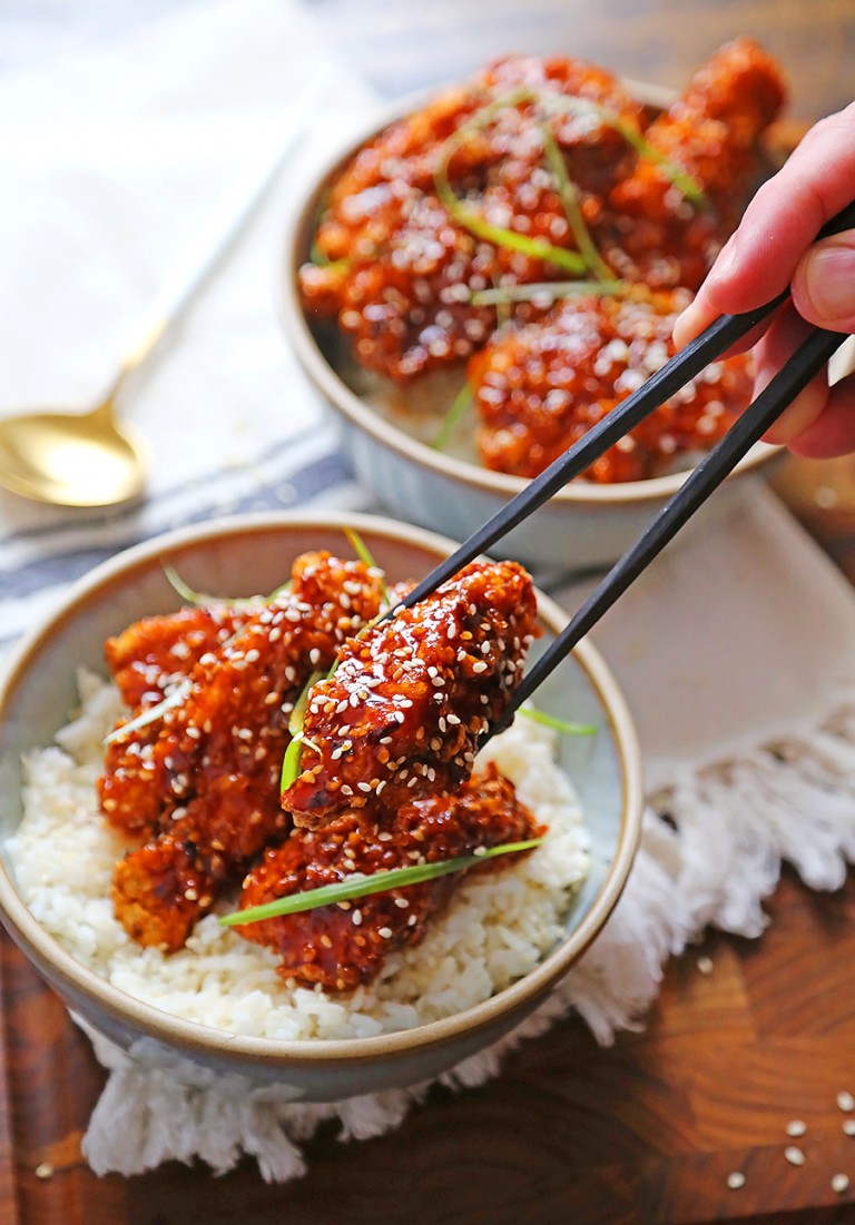 Korean Fried Chicken Tenders The Comfort of Cooking