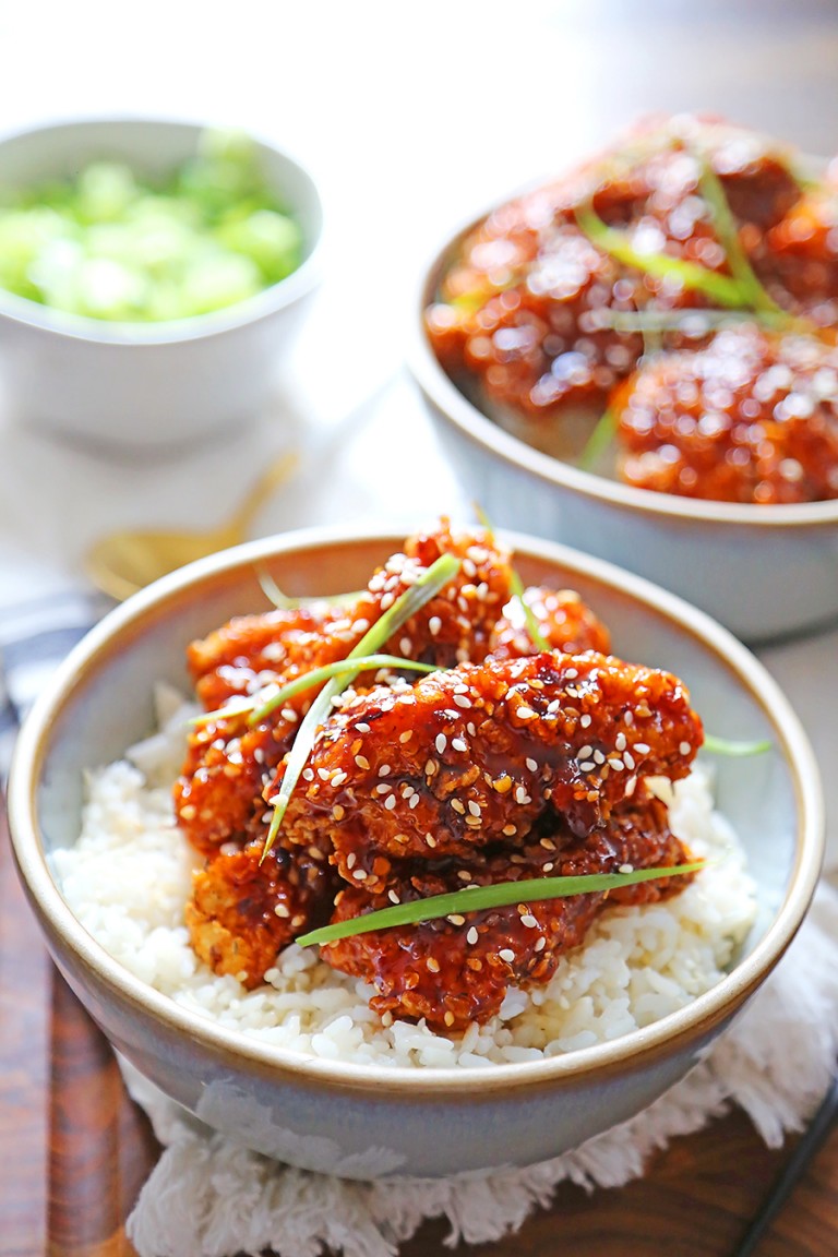Korean Fried Chicken Tenders The Comfort of Cooking