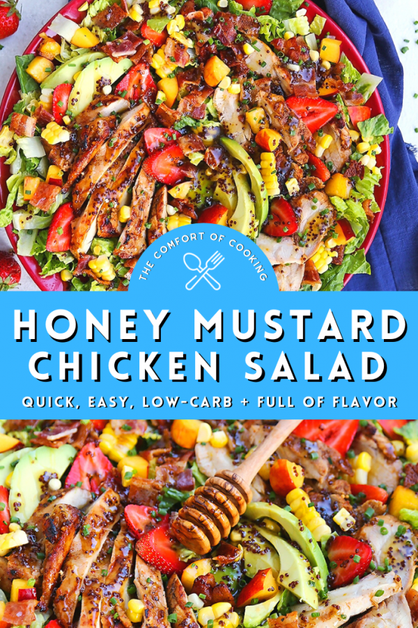 Honey Mustard Chicken Salad The Comfort of Cooking
