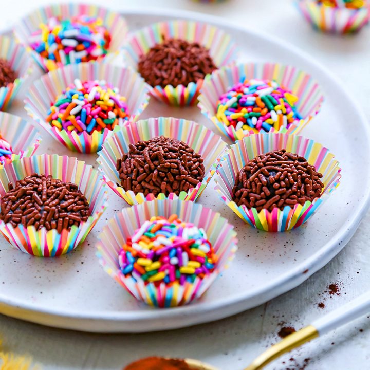 Traditional Brigadeiros {Brazilian Fudge Balls}