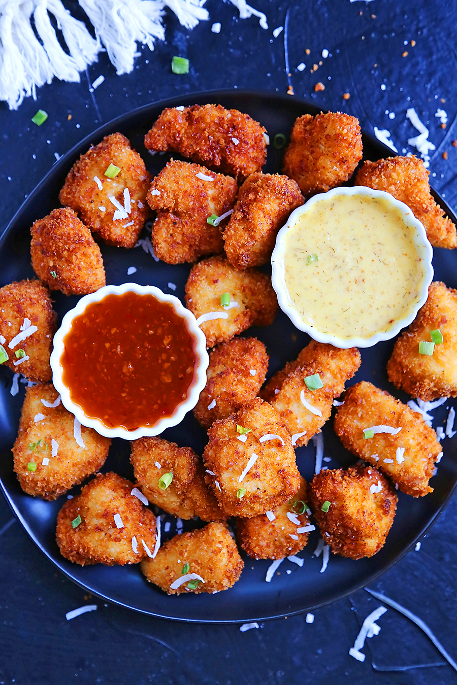 Crispy Coconut Popcorn Chicken