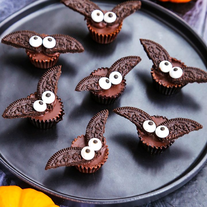 Mini Peanut Butter Cup Bats