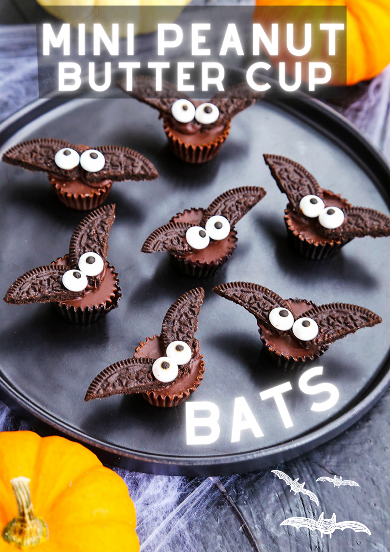 Mini Peanut Butter Cup Bats The Comfort of Cooking