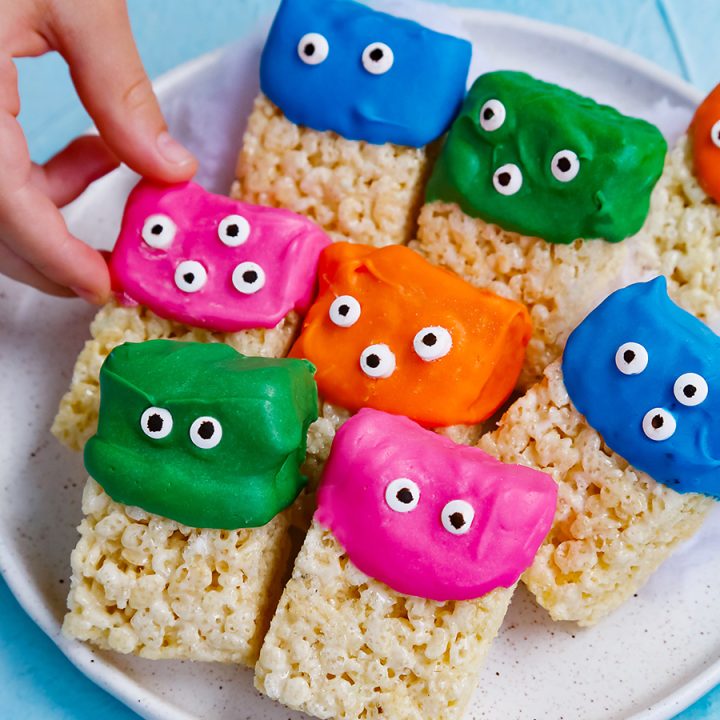 Rice Krispie Monsters