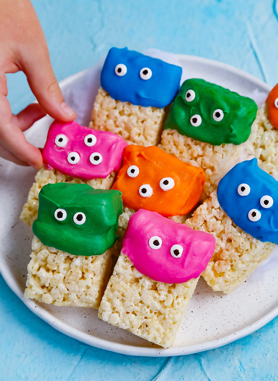 Rice Krispie Monsters